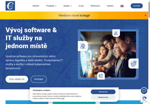 CNS a.s. nabízí práci na pozici Obchodní zástupce pro obchodní oddělení v obci Mělník