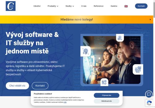 CNS a.s. nabízí práci na pozici IT technik v obci Mělník