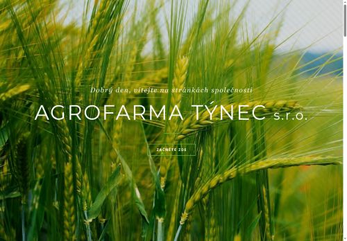 AGROFARMA TÝNEC s.r.o. nabízí práci na pozici Pracovníci na pile v obci Dobrovice