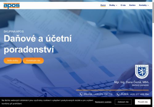 APOS - daně s.r.o. nabízí práci na pozici Samostatná/ý mzdová/ý účetní s praxí v obci Plzeň