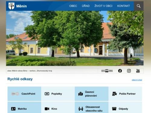 Obecní úřad Měnín