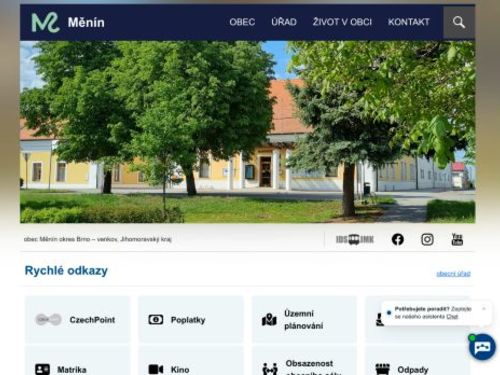 Obecní úřad Měnín