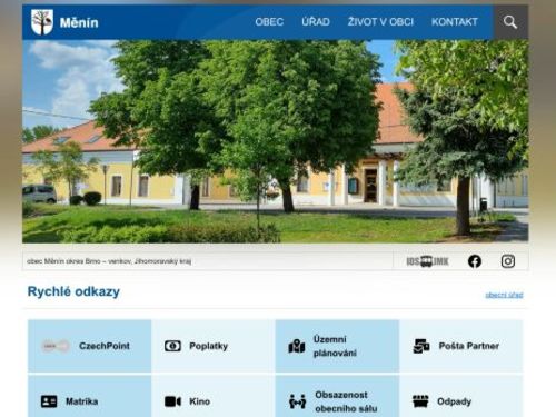 Obecní úřad Měnín