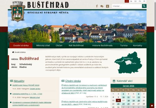 Zobrazit webové stránky Městský úřad Buštěhrad