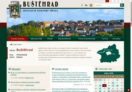Zobrazit webové stránky Městský úřad Buštěhrad