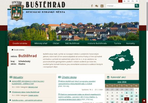 Zobrazit webové stránky Městský úřad Buštěhrad