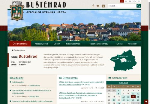 Zobrazit webové stránky Městský úřad Buštěhrad