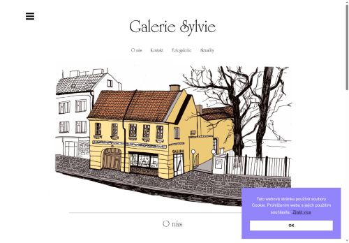 Zobrazit webové stránky Galerie Sylvie