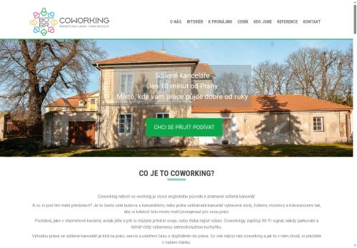 Zobrazit webové stránky CoWorking BoBr