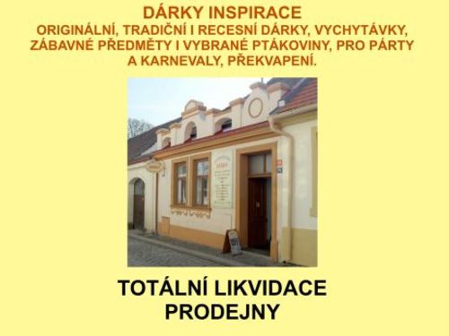 Dárky - inspirace