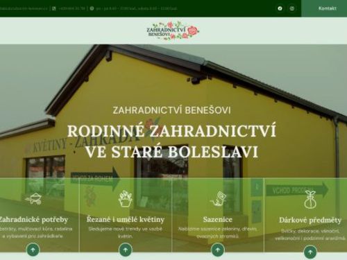 Zahradnictví Benešovi