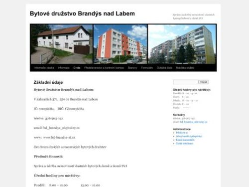 Bytové družstvo Brandýs nad Labem