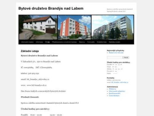 Bytové družstvo Brandýs nad Labem