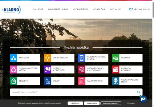 Zobrazit webové stránky Magistrát města Kladna