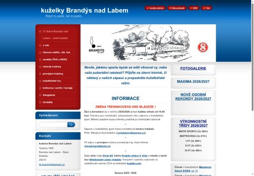 Zobrazit webové stránky Kuželky Brandýs