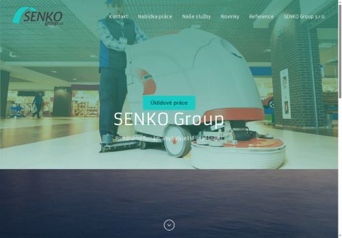 Webové stránky SENKO GROUP s.r.o., Jirny