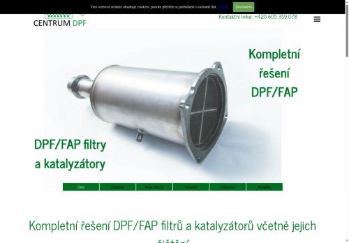 Zobrazit webové stránky Centrum DPF s. r. o.