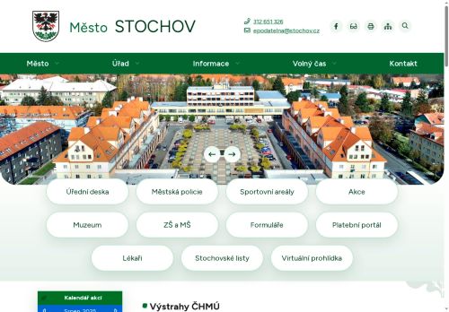 Zobrazit webové stránky Městský úřad Stochov