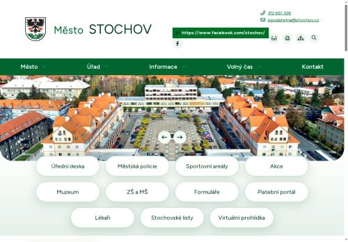 Zobrazit webové stránky Městský úřad Stochov