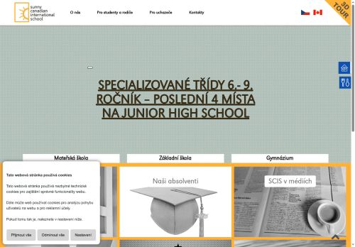 Sunny Canadian International School - Základní škola a Gymnázium, s.r.o. nabízí práci na pozici Lektoři a učitelé jazyků na ostatních školách (m/ž) v obci Jesenice