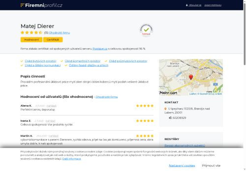 Zobrazit webové stránky Matěj Dierer