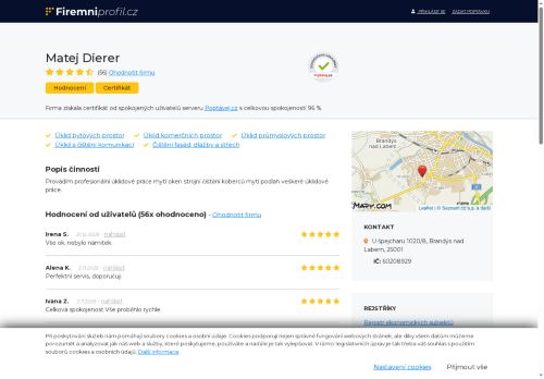 Zobrazit webové stránky Matěj Dierer