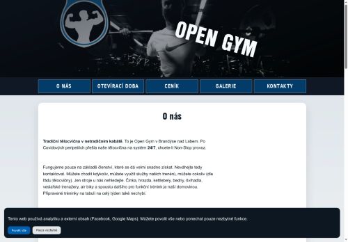 Zobrazit webové stránky Open Gym Performance Training