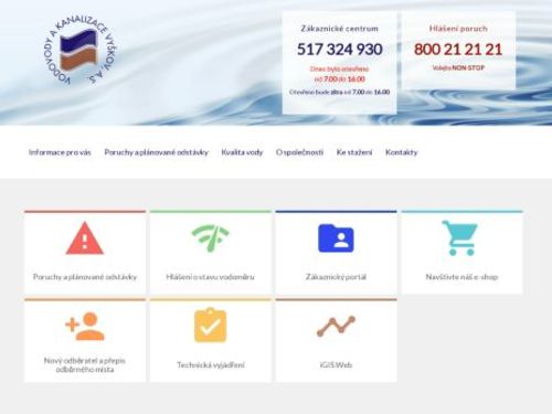 Vodovody a kanalizace Vyškov, a.s.