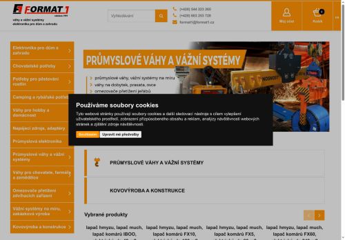 Zobrazit webové stránky Format 1, spol. s r.o.
