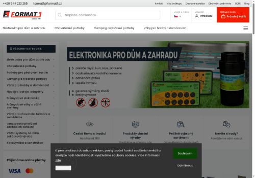Zobrazit webové stránky Format 1, spol. s r.o.