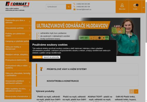 Zobrazit webové stránky Format 1, spol. s r.o.