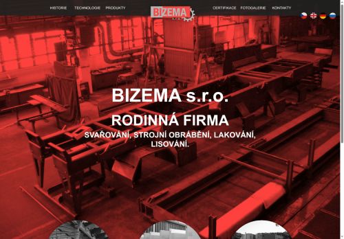 BIZEMA s.r.o. nabízí práci na pozici Lakýrník kovových výrobků v obci Mělník