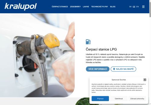 KRALUPOL a.s. nabízí práci na pozici Směnový mistr/mistrová - plnírna propan-butanových lahví v obci Kralupy nad Vltavou