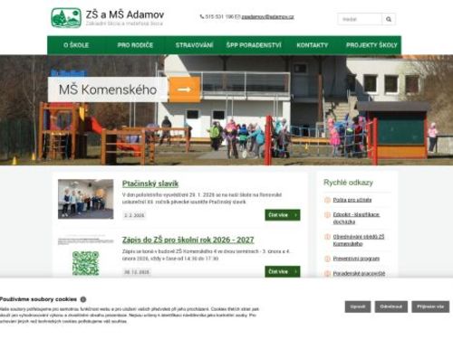 Mateřská škola Komenského, Adamov