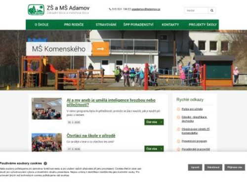 Mateřská škola Jilemnického, Adamov