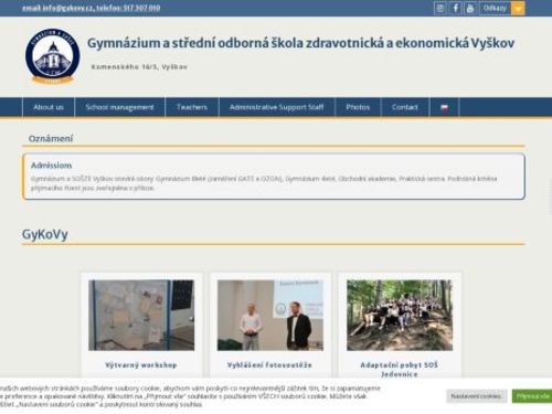 Gymnázium a Střední odborná škola zdravotnická a zemědělsko-ekonomická Vyškov