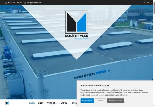 Schäfer - Menk s.r.o. nabízí práci na pozici Obsluha číslicově řízených strojů v obci Dýšina