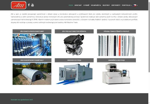 Attl a spol. s.r.o. Továrna na stroje nabízí práci na pozici Pomocný dělník ve výrobě (m+ž) v obci Sibřina
