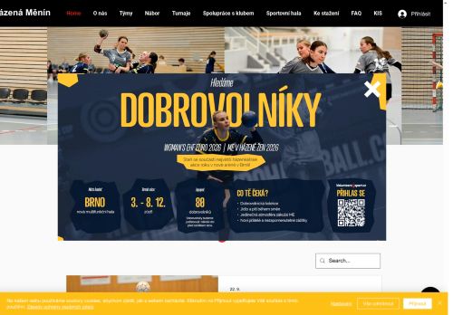 Zobrazit webové stránky Tělocvičná jednota Sokol Měnín