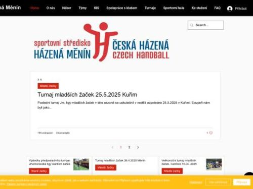 Házená Měnín