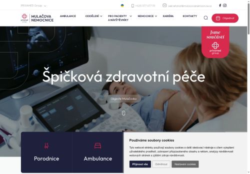 Mulačova nemocnice s.r.o. nabízí práci na pozici Pomocná síla v kuchyni v obci Plzeň