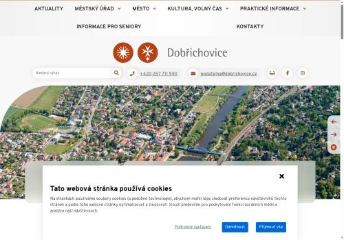 Zobrazit webové stránky Městský úřad Dobřichovice