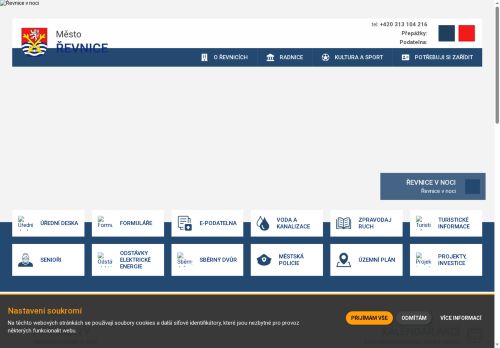 Zobrazit webové stránky Městský úřad Řevnice