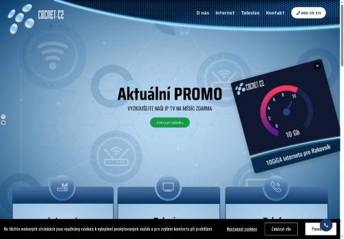 Webové stránky TRITON, spol. s r.o., Rakovník