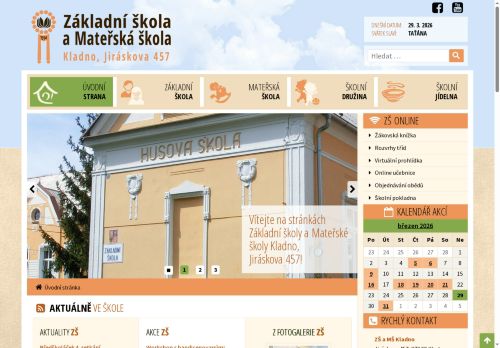 Základní škola a Mateřská škola Kladno, Jiráskova 457 nabízí práci na pozici Učitel/ka II. stupně - anglický jazyk + libovolná kombinace v obci Kladno