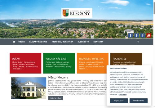 Zobrazit webové stránky Městský úřad Klecany