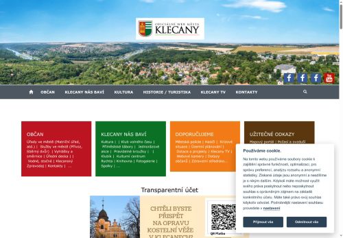 Zobrazit webové stránky Městský úřad Klecany