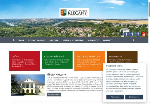 Zobrazit webové stránky Městský úřad Klecany