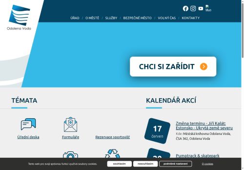 Zobrazit webové stránky Městský úřad Odolena Voda