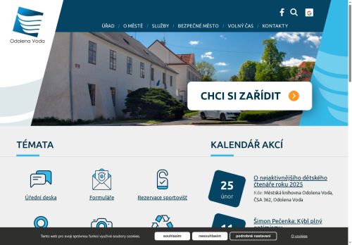 Zobrazit webové stránky Městský úřad Odolena Voda